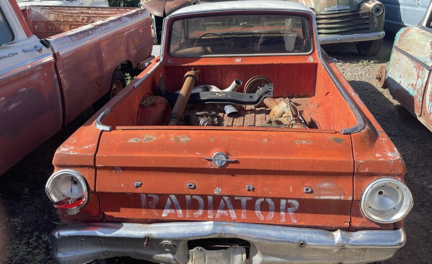 1963 Ford Ranchero Pickup Project