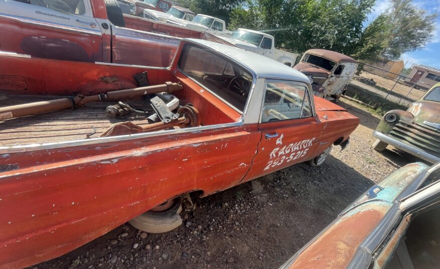 1963 Ford Ranchero Pickup Project